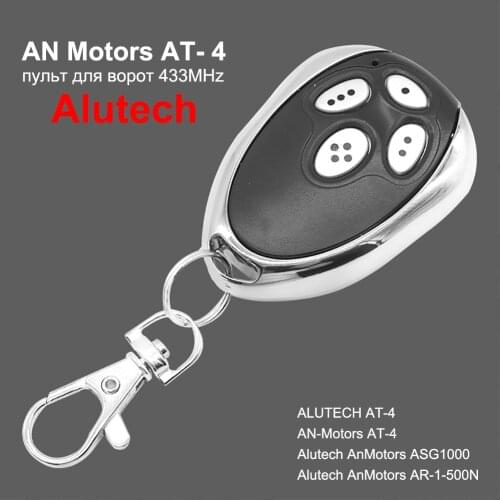 Alutech AT-4 An Motors AT 4 ASG600 ASG1000 AR-1-500 An-Motors ASL 500 Anmotors 433MHz Garage Gate Remote Control 2021 Newest