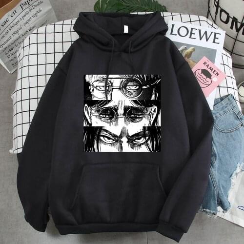 Family Attack On Titan Hoodie Japanese Anime Men Hoodies Comfortable Casual Mens Sweatshirts Korean Vintage Pullovers For Male