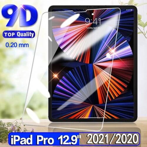 Premium 0.2 mm Ultra Thin Tempered Glass For 2021 2021 iPad Pro 12.9 Screen Protector For Apple iPad 12.9 4th 5th Gen Guard Film