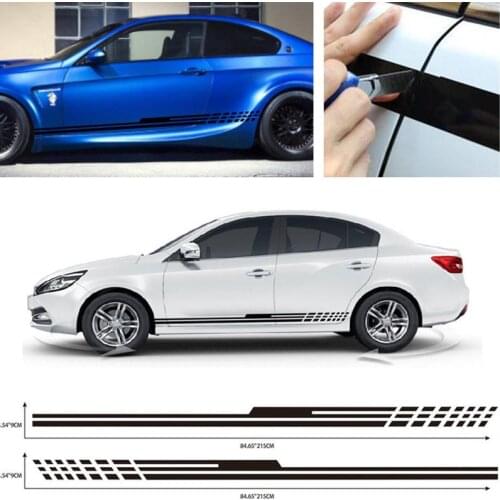 Universal Car Sticker Decals Auto Side Stripe DIY Decal Car Tuning Sticker Body Stickers Decal Style Vinyl Film Car Accessories