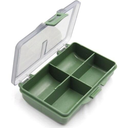 1/2/3/4/6/8 Compartments Lures Hooks Storage Box Carp Fishing Tackle Boxes Fishing Bait Boxes Fishing Accessories