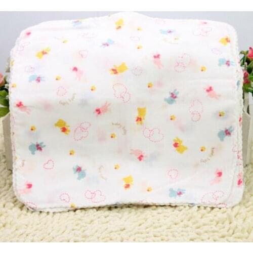 10pcs Newborn Gauze Muslin Square Cotton Bath Wash Towel Baby Handkerchief S9Q0