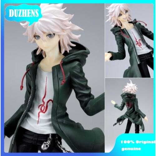 100% Original genuine Super Danganronpa Despair School Nagito Komaeda 2 face Action Figure Anime Figure Model Figure Doll Gift