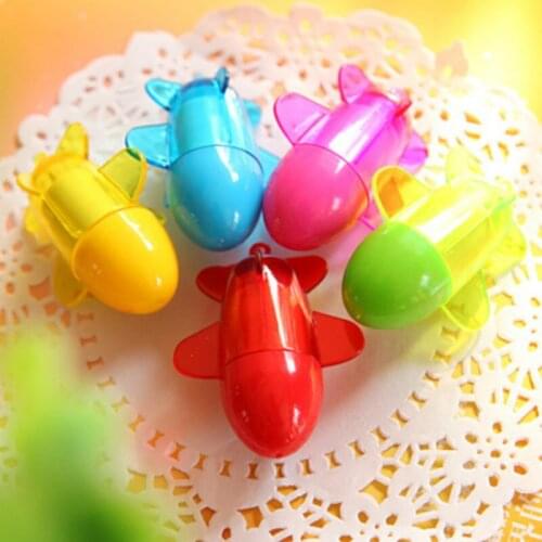 50PCS/lot Cartoon Airplane Retractable Children Cute Creative Ballpoint Pen with Students Gift Novelty Pens for Writing
