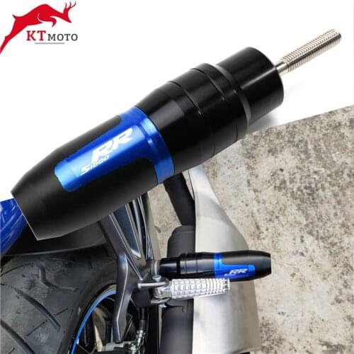 For BMW S1000RR S1000 RR S 1000RR 2010-2018 2017 Motorcycle CNC Accessoires Falling protection Exhaust Slider Crash pad slider