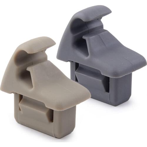 MR654343 Sun Visor Hook Clip Bracket Hanger Car Plastic fit for Mitsubishi ASX 2012 2013 2014 2015 2016 Lancer EVO 10