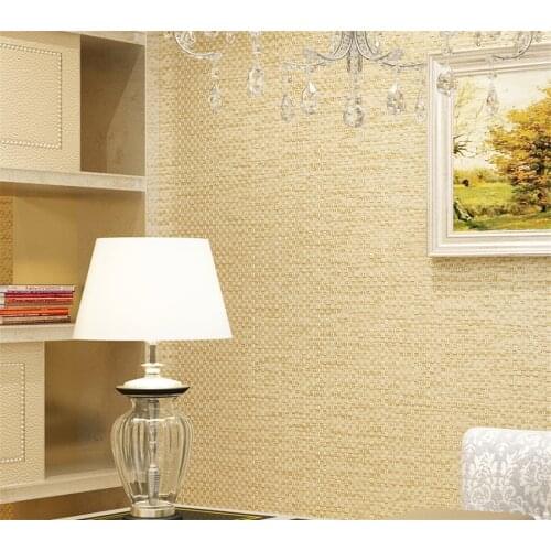 Beibehang Modern plain solid color silk linen vertical striped wallpaper living room papel de parede wallpaper papier peint