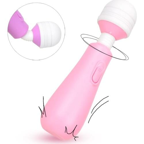 IKOKY AV Magic Wand Vibrator Massager Female Masturbator G Spot Adult Products Sex Toys for Women Clitoris Stimulation