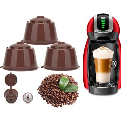 Reusable Coffee Capsule Dolce Gusto Capsule Plastic Coffee Filter Coffee Maker Tools Drinkware Coffee Accessories Kitchen Tools