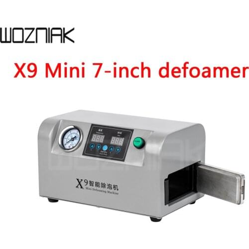 New x9 Mini defoamer small defoamer 7-inch LCD curved screen mobile phone screen maintenance equipment