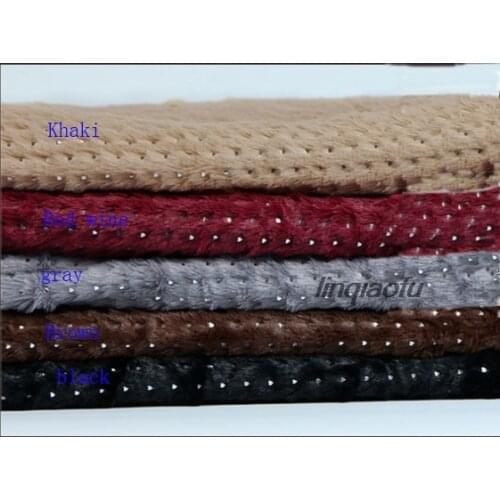 New product dull rabbit fluffy PV velvet hot silver small love home textile pillow material accessories