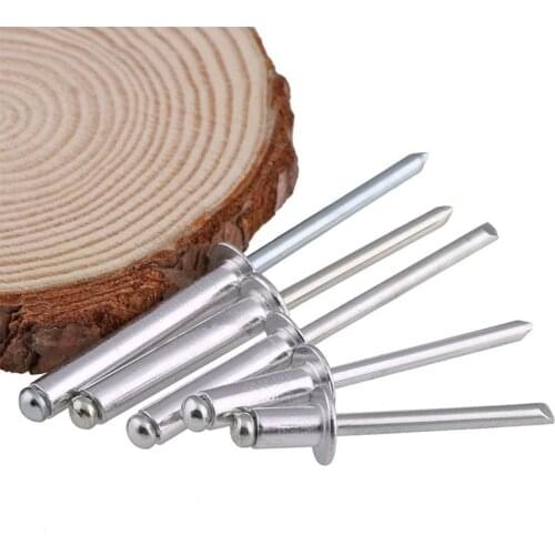 Pop rivets Alu steel dome head blind rivet remaches rebites Slepe kovice kniedes M3.6 M4