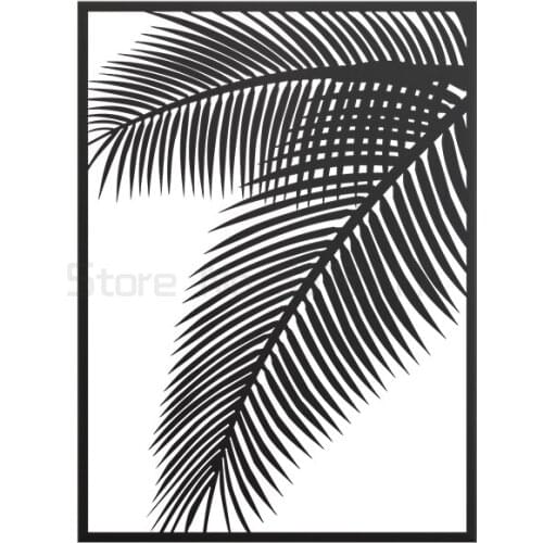 Light luxury soft wall decoration wall pendant living room wall leaf wall decoration background wall decoration