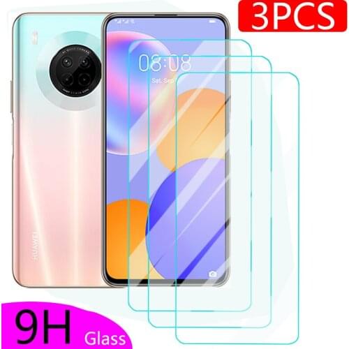 3 pcs protective glass for Huawei Y9a screen protector for Huawei Y9 Prime 2019 Y9S y 9 2018 a 9a s y9prime tempered glas film