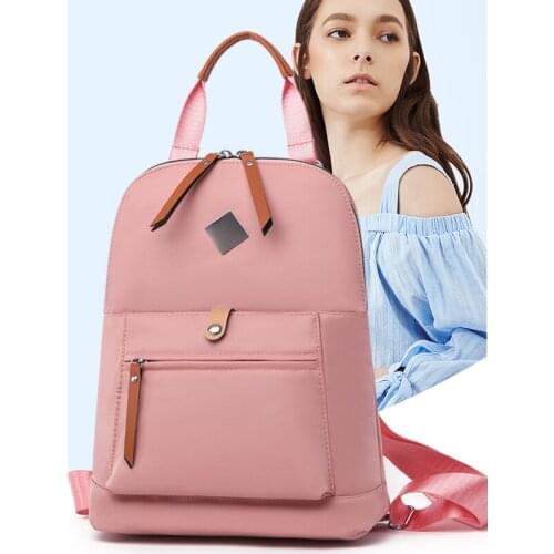 Female Backpack for Women Large Capacity Oxford School Bag Preppy Style Bag Pack Ladies Waterproof Travel Rucksack Girls Mochila