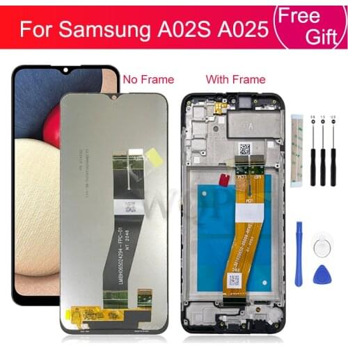 For Samsung Galaxy A02S LCD Display A025 Touch Screen Digitizer Assembly A025F A025G A025M replacement Repair Parts 6.5"
