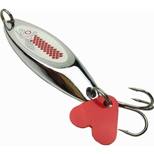 1 set metal fishing spoon jig lure bait 7g 10g 14g 18g 21g hard fishing lure fake bait jigging bait with hook