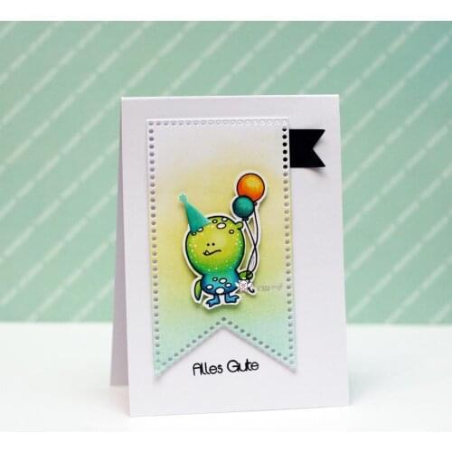 5Pcs Round hole banner Metal Cutting Dies Stencils DIY Scrapbooking Paper/photo Cards Embossing Dies