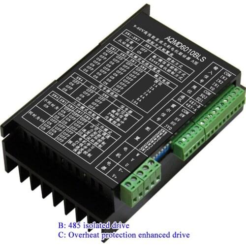 DC9V~60V 600W DC induction BLDCM Brushless motor driver Current / speed / position PID control