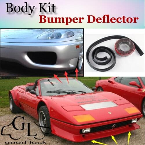 Bumper Lip Deflector Lips For Ferrari BB 512i Front Spoiler Skirt For TopGear Friends Car Tuning / Body Kit / Strip