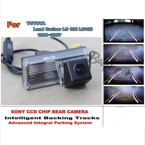 For TOYOTA Land Cruiser LC 100 LC100 1998~2007 Car Back Up Parking Camera / Integrative Dynamic Path / HD CCD Night Vision