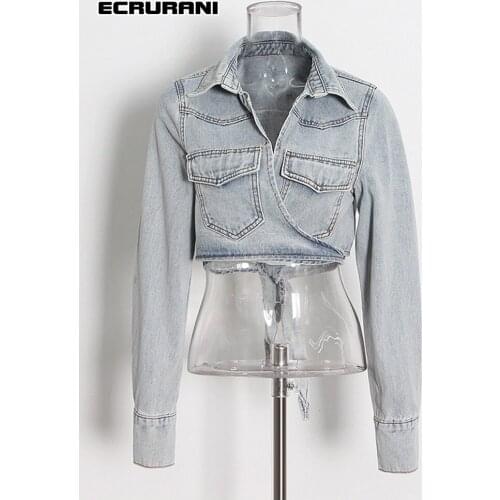 Женские весенние куртки ECRURANI China At AliExpress