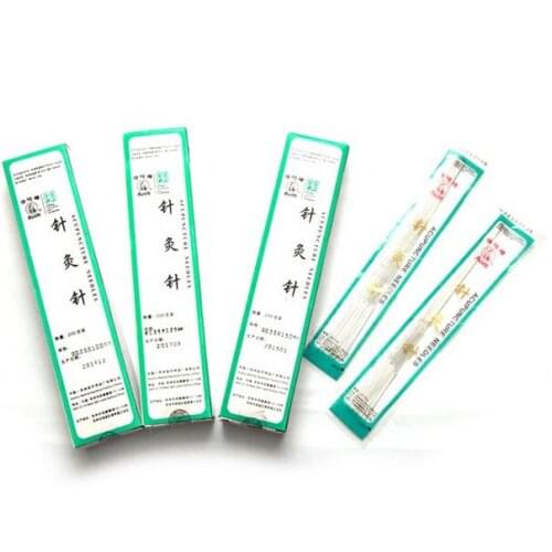 Hwato acupuncture needle long needles silver surface acupuncture needle reusable 0.45*100mm