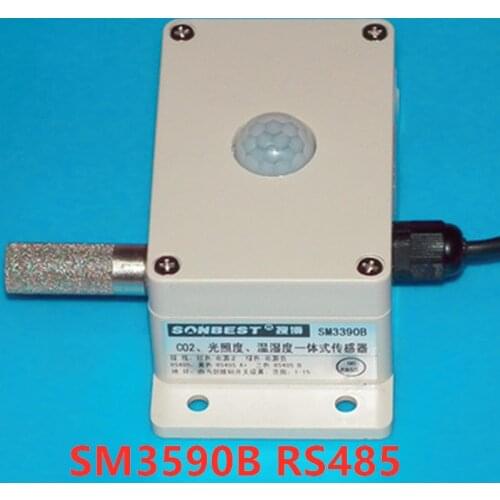 Integrated optical intensity and temperature and humidity sensor SM3590B RS485