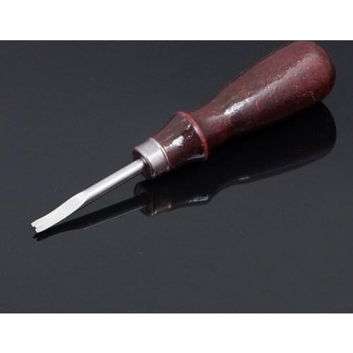 Leather Craft Cutting Tool Used The Edge Angle of The Peeling Leather, The Blade Angle Shape Is Innovated and The Edge Is Sharp
