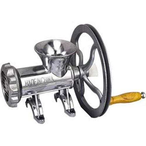 Hand Crank Meat Grinder Slicer Manual Sausage Stuffer Filler Machine Mincer Noodle Cutter Nut Miller Chopper Aluminum Alloy