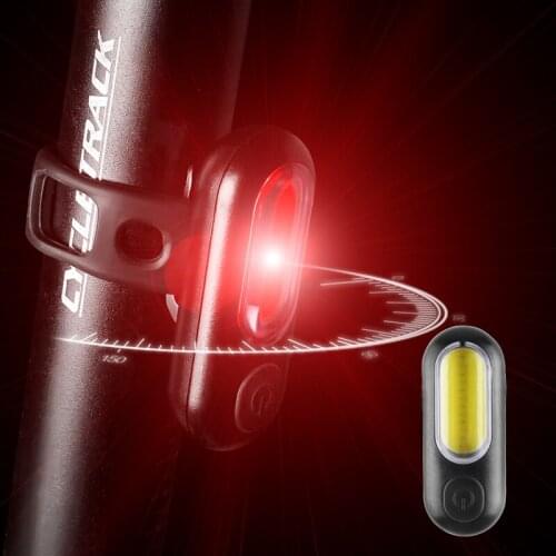 Led Bike Light Rear USB Rechargeable Red White Blue Bicycle Lights Cycling Accessories Lamp Warning Tail Light For Bike Bicycles