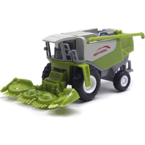 All Farm Tractor Set Great Play Collection Toy,Diecast Metal Vehicle Car Model with Plastic Part,Crop Cutter Sprayer Power Plant
