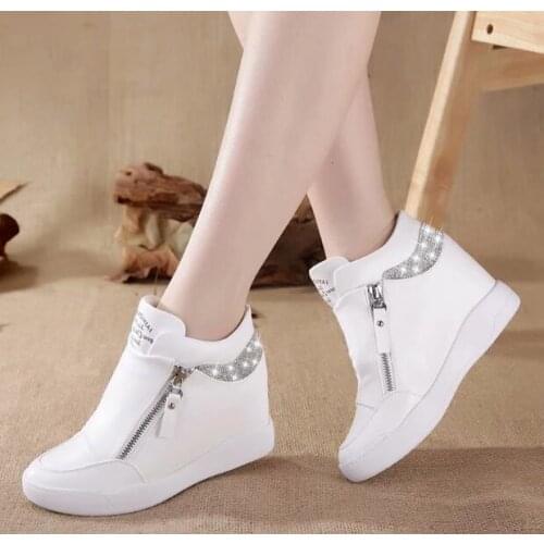 Women Snow Boots Warm Short Fur Plush Winter Ankle Boot Plus Size Platform Ladies Shoes Female Comfort platform wedge womens