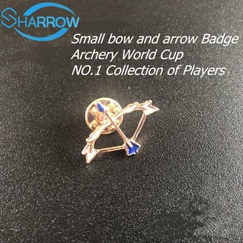 2Pcs Archery Archers Target Lapel Pin Badge Tie Tack Brooch Clip Giftarchery Enthusiasts Novelty Gift
