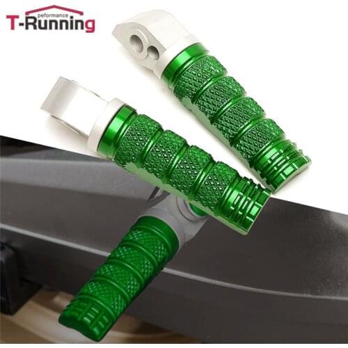 For Kawasaki Z800 Z650 Z750 Z1000 Z900 Motorcycle CNC Aluminum Rear Foot Pegs Rests Passenger Footrests