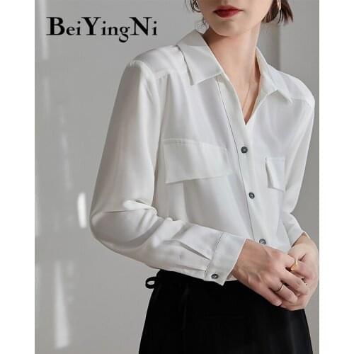Женские деловые рубашки BEIYINGNI China At AliExpress