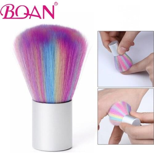 BQAN Nail Cleaning Nails brush tool nail art care pedicure soft remove dust Clean Brush Tool File Manicure Pedicure Brushes