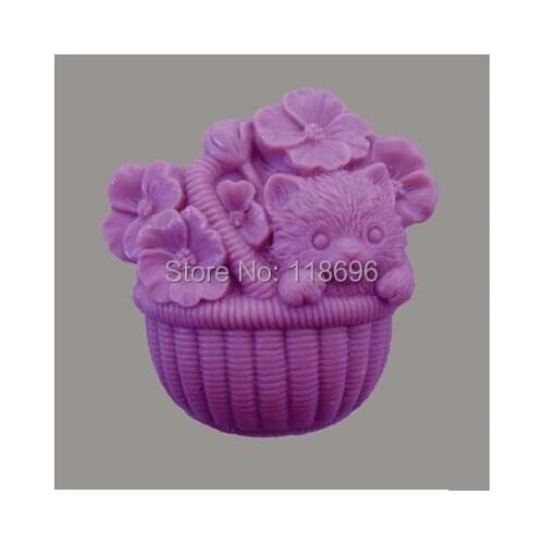 DIYsell hot silicone 3D soap mold Cake decoration mold Cake mold manual Handmade soap mold