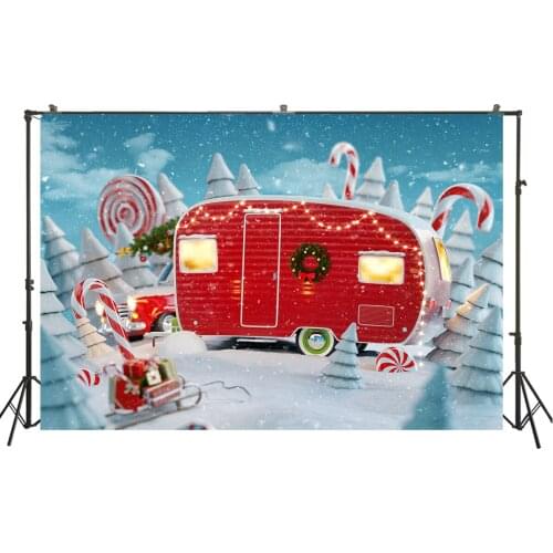 HUAYI Photography Backdrop christmas xmas photo background studio family party photobooth birthday backdrops photocall W-3764
