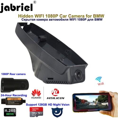 Jabriel 1080P car dvr Night Vision car camera for BMW 320i e46 e90 e91 e92 e30 530i e60 f10 e39 e34 e36 x1 e84 x5 e70 e53 e87