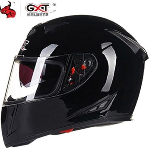 GXT Motorcycle Helmet Full Face Casco Moto Double Visor Racing Motocross Helmet Casco Modular Moto Helmet Motorbike Capacete