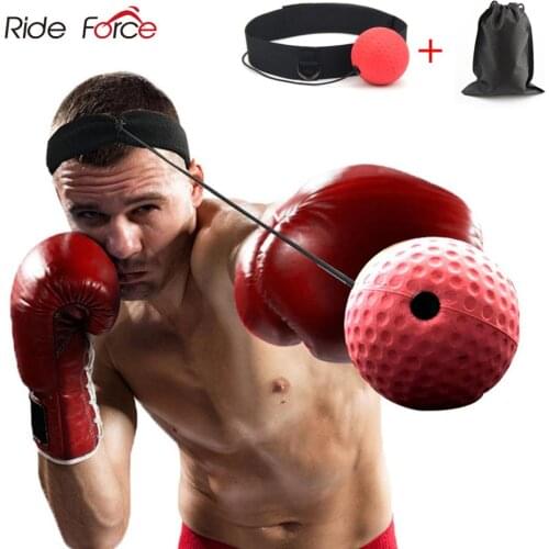 Kick Boxing Reflex Ball Head Band Fighting Speed Training Punch Ball Muay Tai MMA Exercise Equipment Accessories