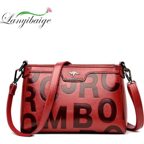 New Luxury Handbags Women Bags Designer High Quality PU Leather Shoulder Crossbody Bags For Women 2021 Casual Female Trended Bag