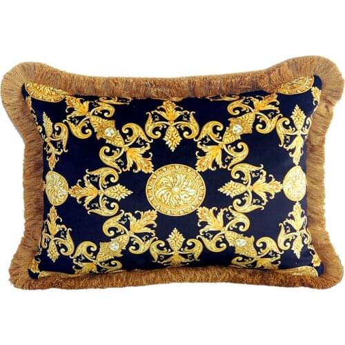 New Arrivals Creative Pillowcases Rectangle Shap For Home Velvet Pillows with Quality Material Bolster 35x45cm
