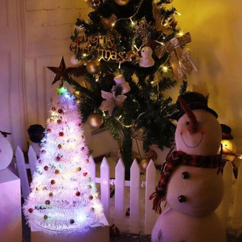 DIY Sequins Christmas Tree Ornaments Festive Decorations Supplies Indoor Outdoor LED Christmas Trees