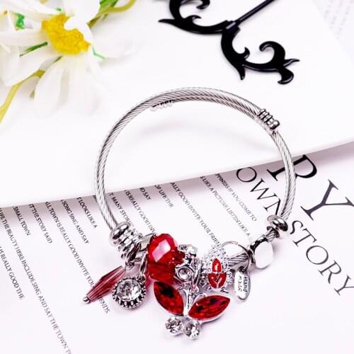 1 Pcs/Lot Japan and South Korea DIY String Zhuhai Star Shell Stainless Steel Adjustable Bracelet National Style Butterfly