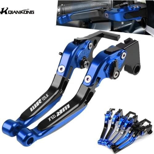 For Yamaha WR125X WR125 X 2012 2013 2014 2015 2016 Brake Handle CNC Aliuminum djustable Motorcycle Clutch Brake Lever Handle