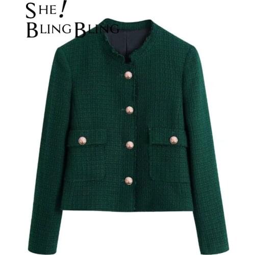 SheBlingBling Women's Wool Blazers China