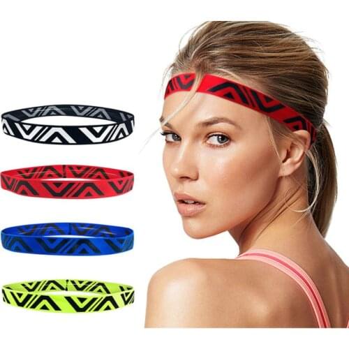 Unisex Professional Sweatband Sports Moisture-wicking Non slip Headband breathable band for sports fitness workout