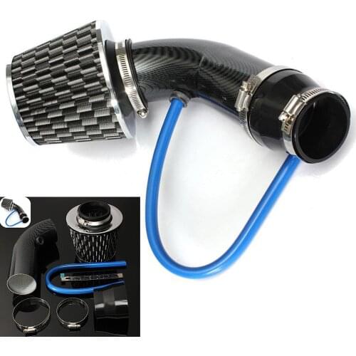 High Quality Auto Cold Air Intake Filter Modified Kit Car Cold Air Intake System Turbo Induction Pipe Tube+Cone Air Filter